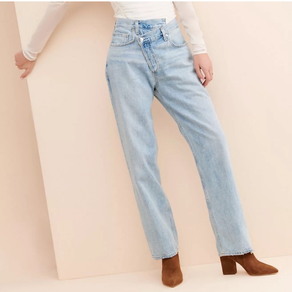 Agolde asymmetrical Jeans